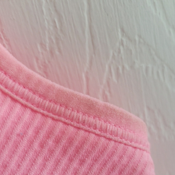 Target Pink Ribbed Crop Tank - Picture 5 of 5